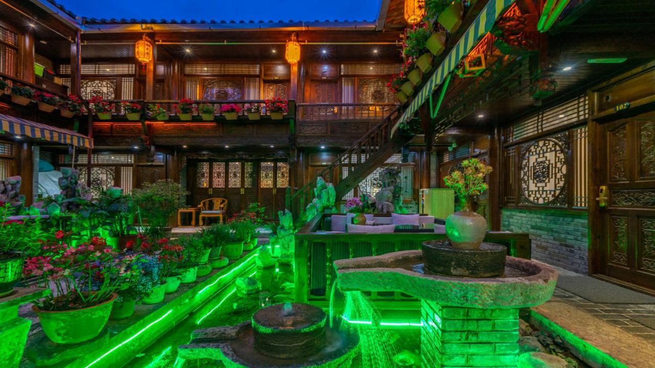 He Mu Ju Inn Zhongyi Branch Лицзян Экстерьер фото